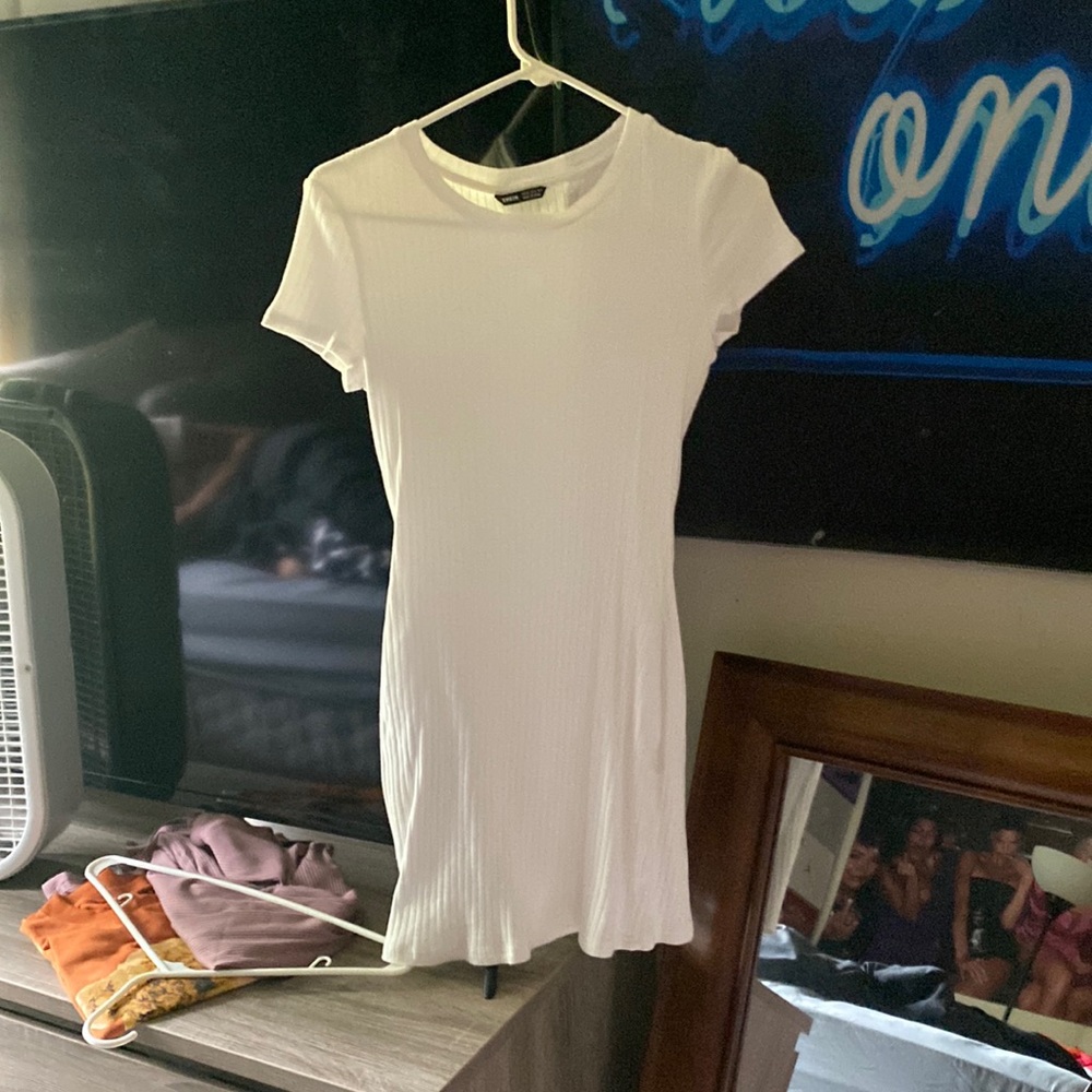 white dress
